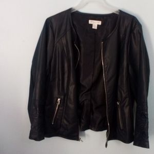 Christopher Banks faux leather